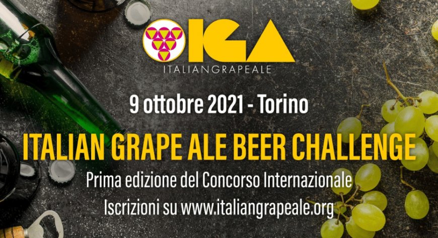 Al via il concorso dedicato alle Italian Grape Ale. Arriva l'Iga Beer Challenge
