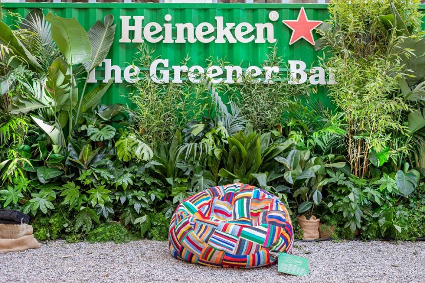 Heineken® Greener Bar alla Milano Design Week: il bar sostenibile ispirato al mondo dei motori
