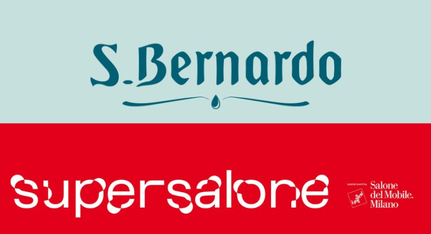 S.Bernardo acqua minerale ufficiale del Supersalone