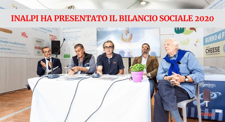 Inalpi ha presentato il Bilancio Sociale 2020