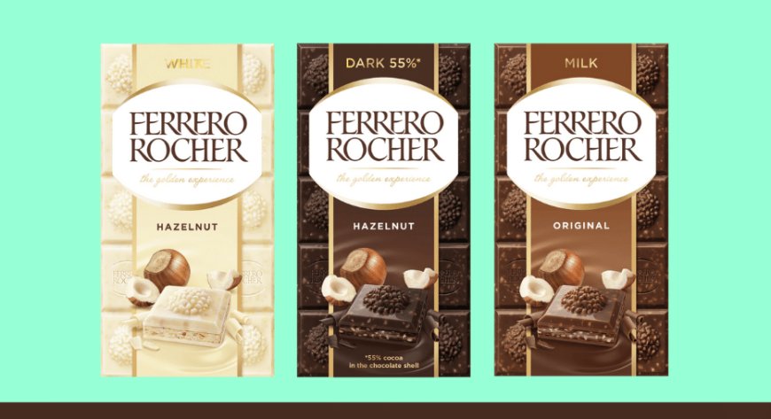 La golosa novità Ferrero: arrivano le Tavolette di cioccolato Ferrero Rocher