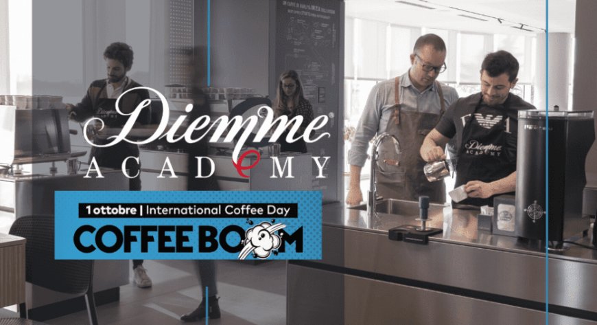 Diemme Academy partecipa al Coffee Boom con l'evento gratuito "Specialty Open Day"
