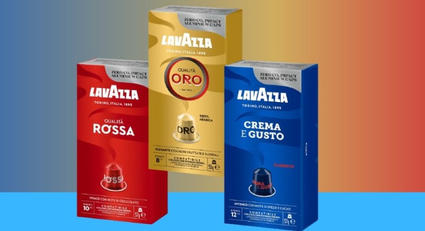 Le storiche miscele Lavazza ora in capsule green compatibili Nespresso -  Notizie dal mondo Horeca e del Foodservice