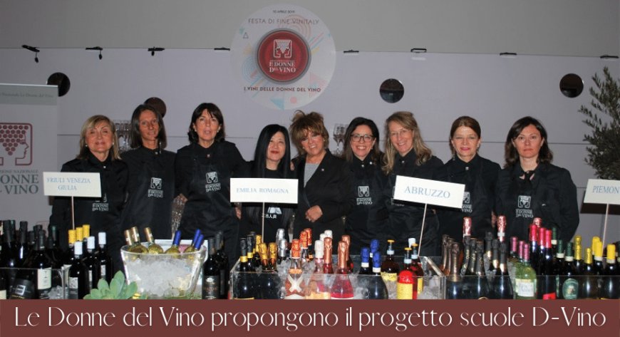 Le Donne del Vino propongono il progetto scuole D-Vino