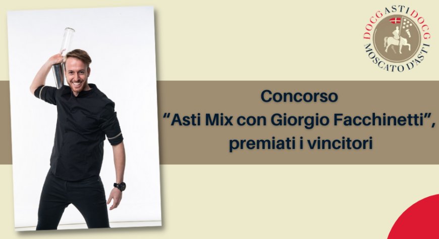 Concorso “Asti Mix con Giorgio Facchinetti”, premiati i vincitori