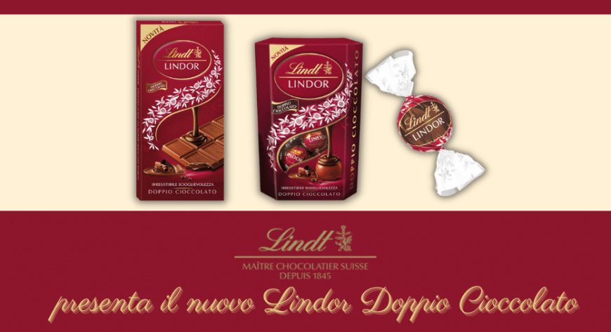 Lindt presenta il nuovo Lindor Doppio Cioccolato