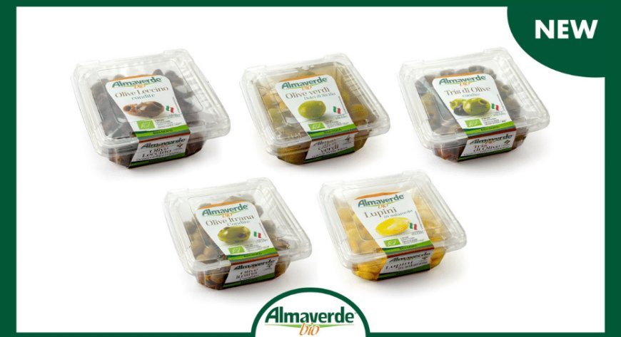 Olive e lupini: novità d'autunno firmata Almaverde Bio