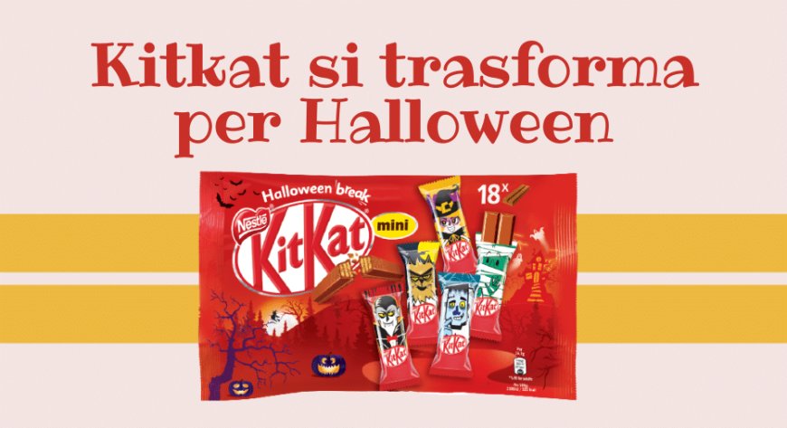Kitkat si trasforma per Halloween
