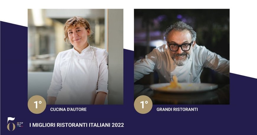 Fra i migliori ristoranti italiani 2021 L'Argine a Vencò e Osteria Francescana