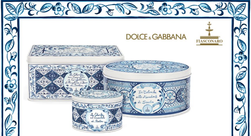Fiasconaro e Dolce&Gabbana presentano la nuova Collezione "La Colomba"