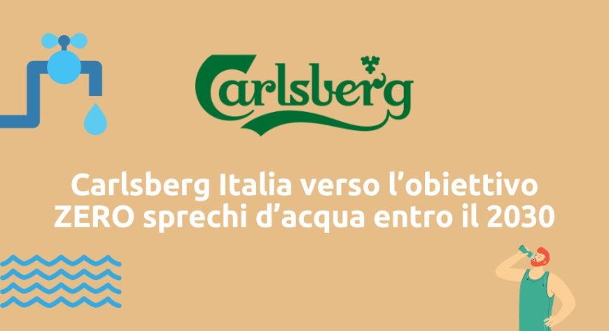 Carlsberg Italia verso l’obiettivo ZERO sprechi d’acqua entro il 2030