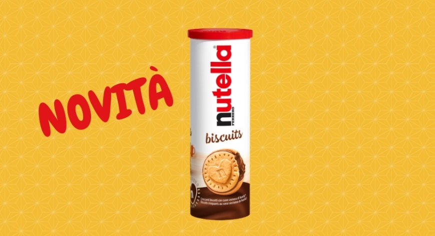 Arriva una novità: Nutella® Biscuits in formato tubo