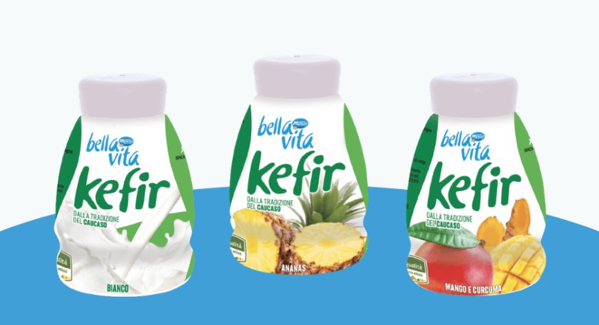 Bella Vita Kefir drink, la nuova bevanda di Latteria Merano senza lattosio