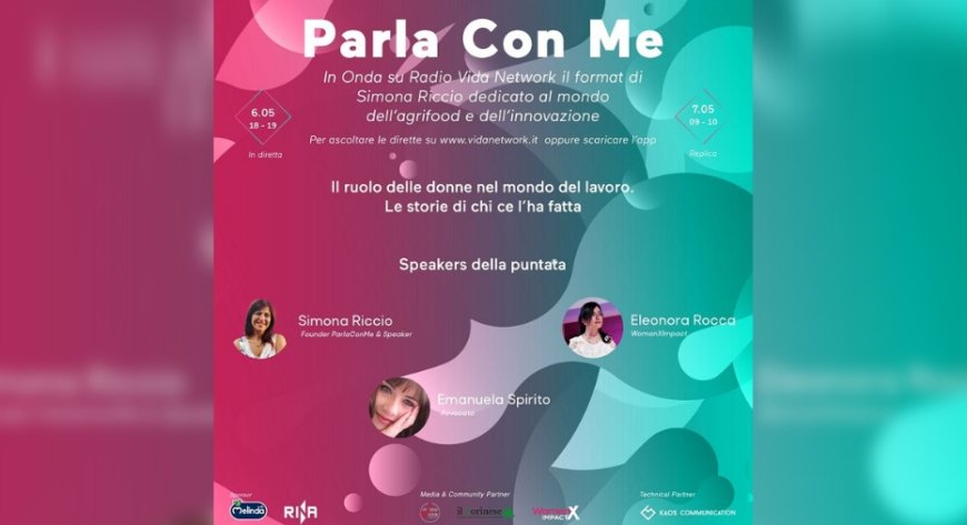 #Parlaconme apre la seconda edizione con una puntata dedicata a donne e mondo del lavoro