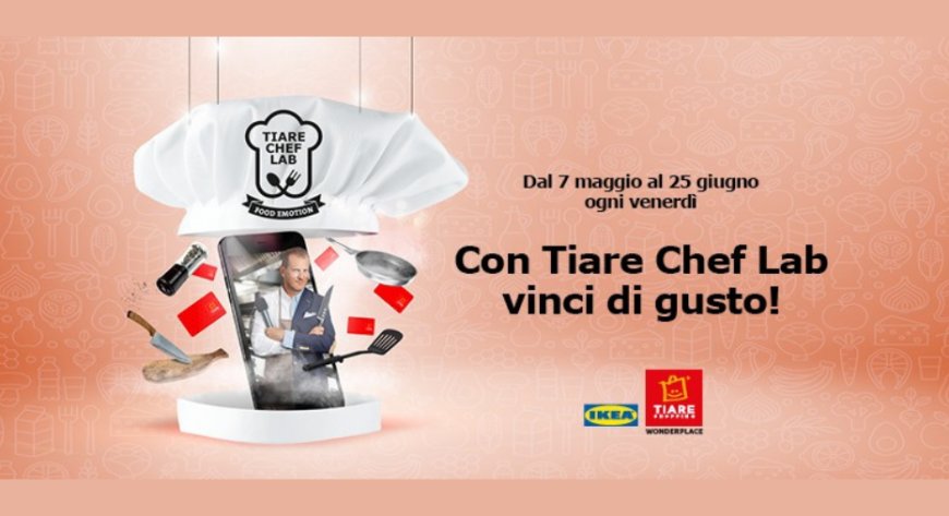 “TIARE CHEF LAB - CUCINIAMO ONLINE”: il nuovo format con video ricette di Fabrizio Nonis