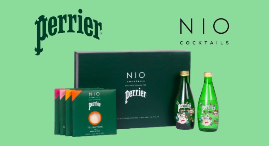 Perrier lancia la limited edition by Murakami con NIO Cocktails