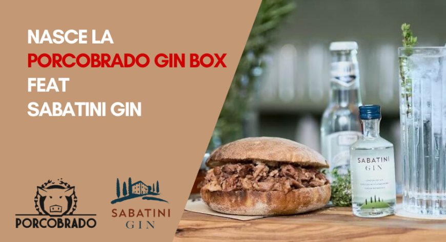 Nasce la Porcobrado Gin Box feat Sabatini Gin