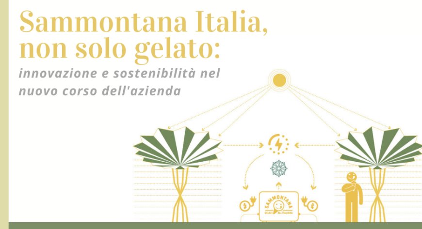 Sammontana Italia, non solo gelato: innovazione e sostenibilità nel nuovo corso dell'azienda