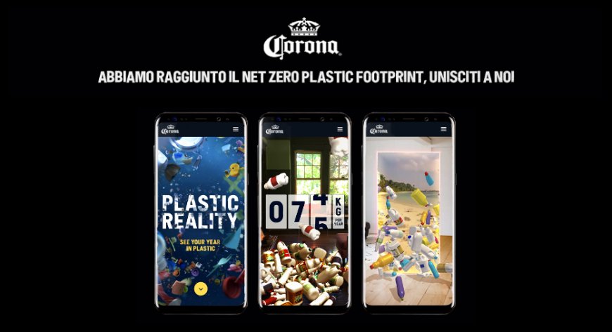 Corona primo brand beverage al mondo a raggiungere il "Net Zero Plastic Footprint"
