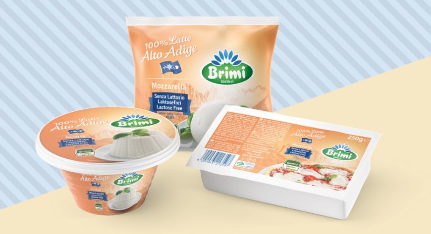 La nuova gamma di prodotti Brimi senza lattosio