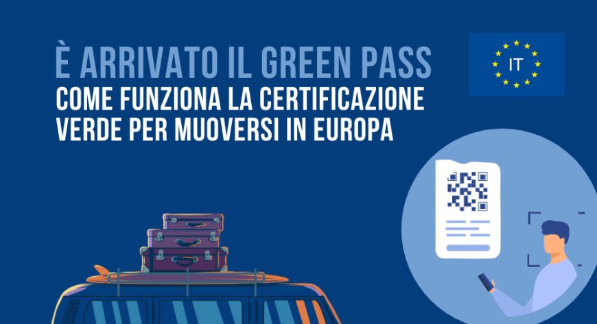 È arrivato il Green Pass. Come funziona la Certificazione Verde per muoversi in Europa