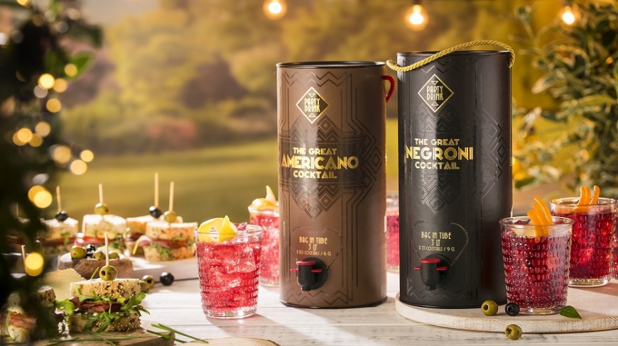 Poli Distillerie presenta Party Drink, il cocktail "bag in tube" con dosatore