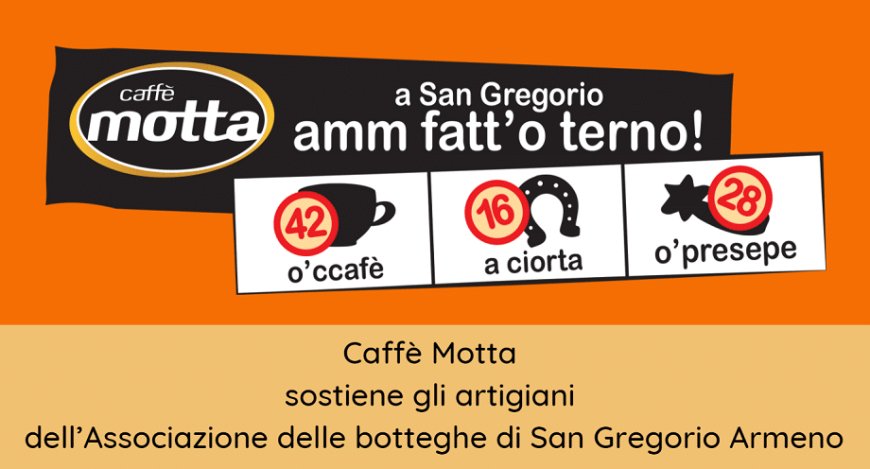 Caffè Motta sostiene gli artigiani dell’Associazione delle botteghe di San Gregorio Armeno
