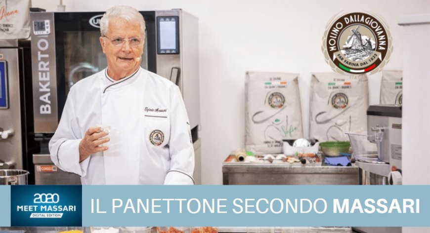 Il Panettone secondo Massari: ultimo appuntamento di Meet Massari 2020 di Molino Dallagiovanna