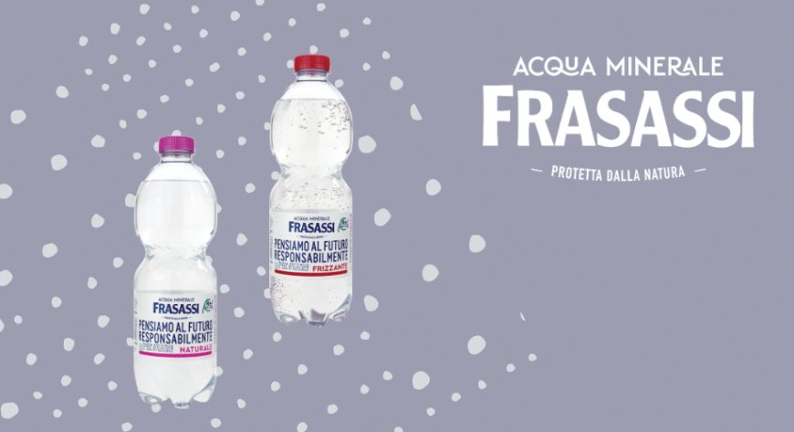 Acqua Frasassi ora nelle nuove bottiglie in rPet
