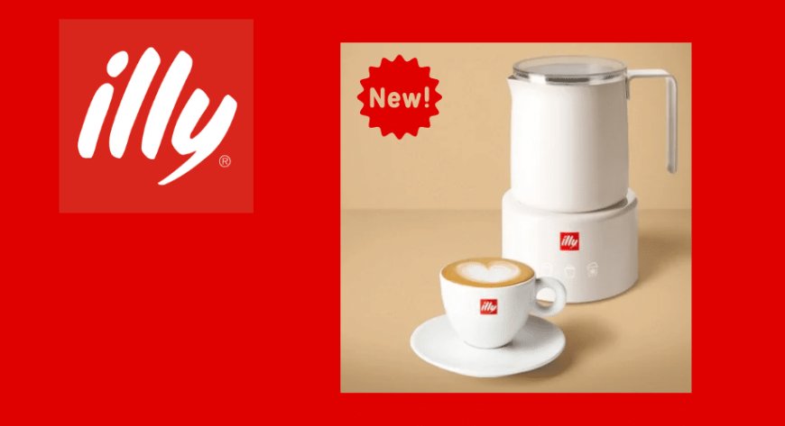 illy presenta il nuovo Milk Frother: design e tecnologia per il cappuccino