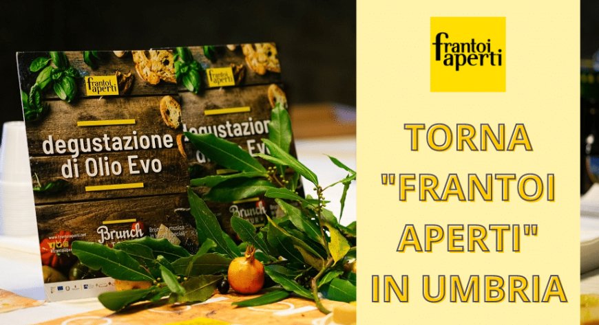Torna Frantoi Aperti: l'evento gastronomico umbro