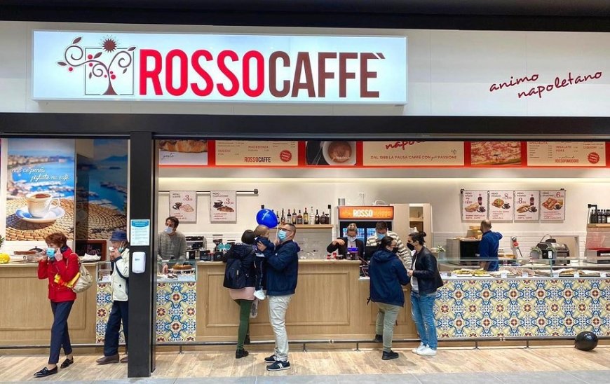 Rossocaffè, brand di caffetteria di Rossopomodoro, sbarca a Torino