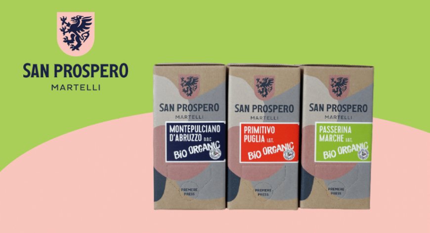 Vinicola San Prospero presenta i propri vini biologici nella "bag-in-box" di cartone