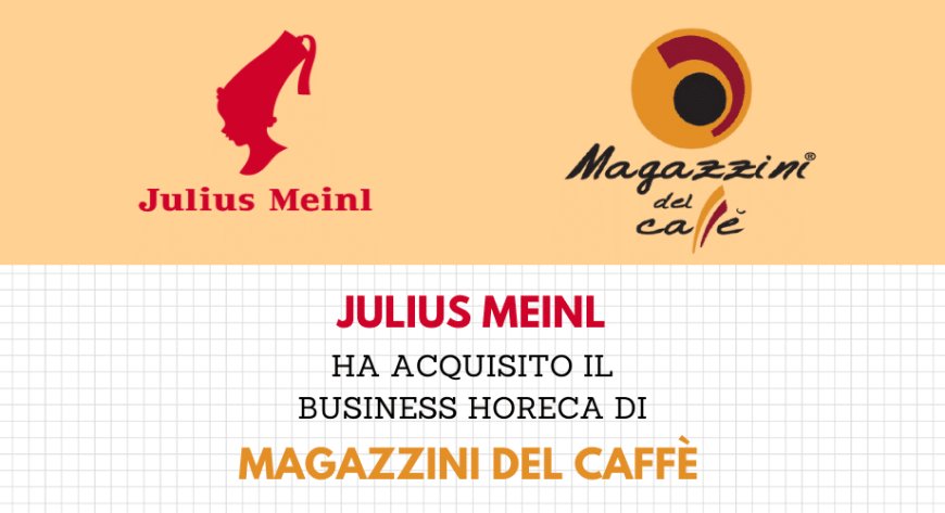 Julius Meinl acquisisce il business Horeca di Magazzini del Caffè