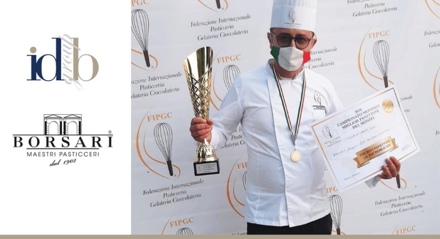 Ruggiero Carli è il pastry chef medaglia d'oro al Campionato Mondiale Panettone FIPGC 2020