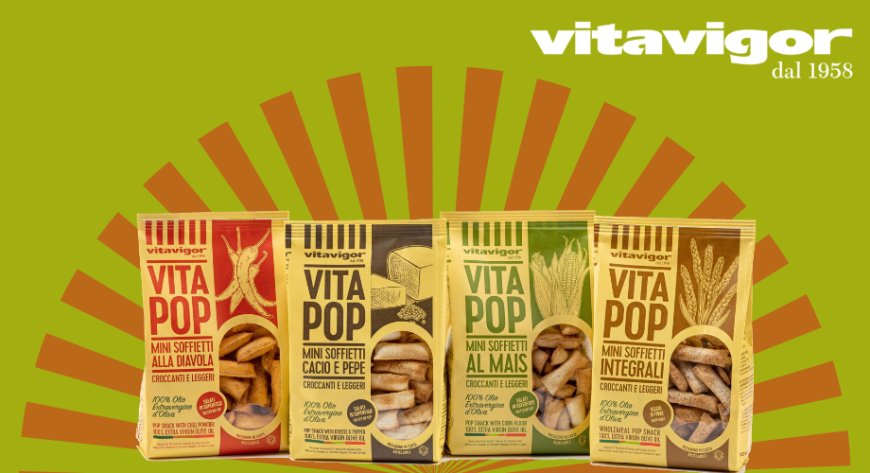 Packaging sostenibile e nuove ricette per la linea Vitapop di Vitavigor