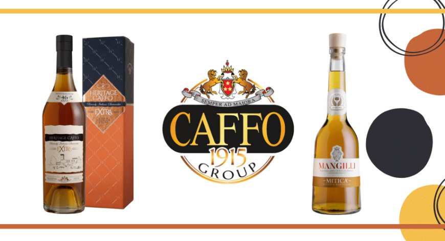 Gruppo Caffo: Brandy Heritage e Grappa Mitica Riserva Mangilli premiati al concorso "Alambicco d'Oro"