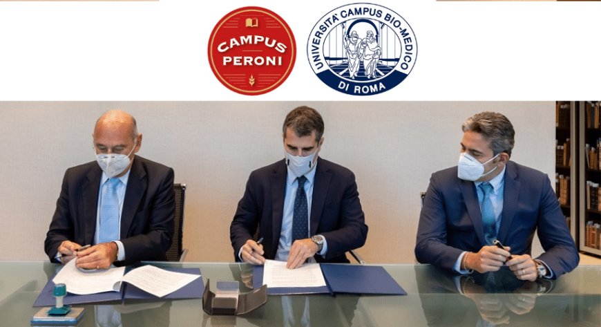 Campus Peroni avvia la partnership con l'Università Campus Bio-Medico di Roma