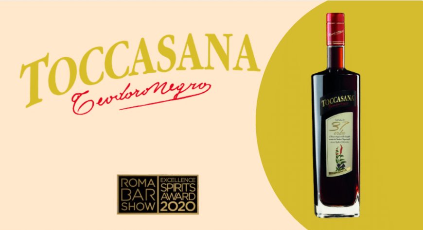 Amaro Toccasana premiato con l'Excellence Spirits Award di Roma Bar Show