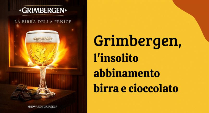 Grimbergen, l'insolito abbinamento birra e cioccolato