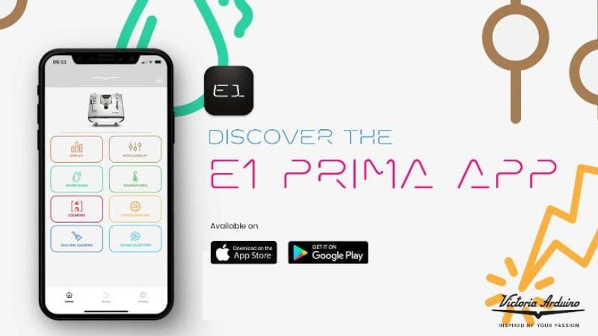 E1 PRIMA di Victoria Arduino: la prima macchina digitale del brand con la sua app