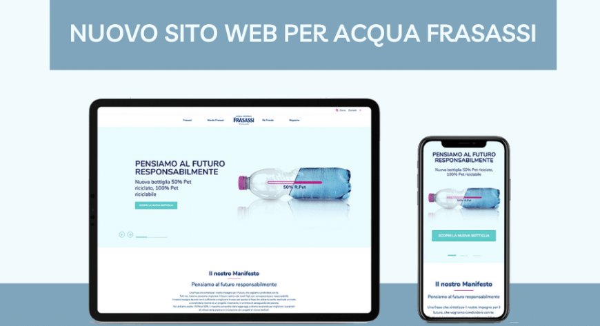 Nuovo sito web per Acqua Frasassi