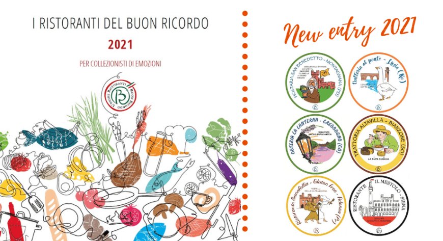 Unione Ristoranti Buon Ricordo presenta le 6 new entry e la guida 2021