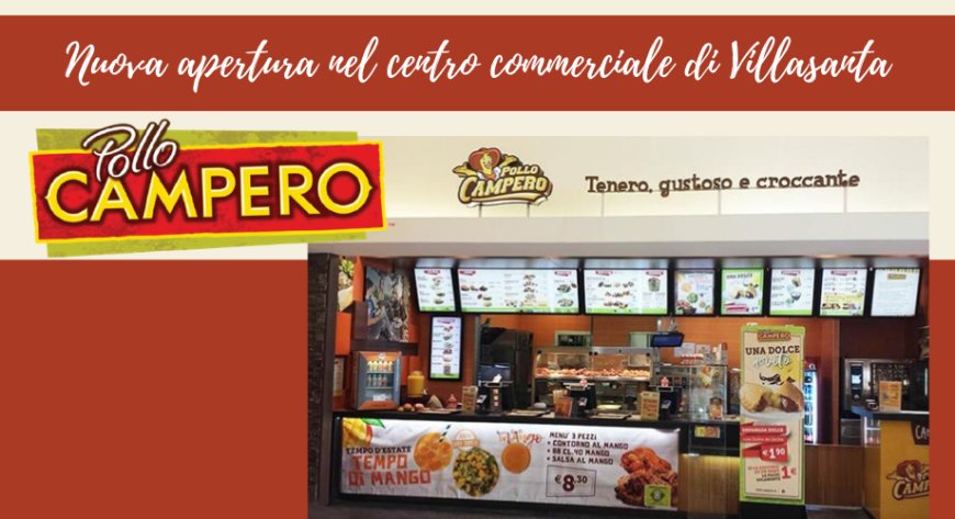 Pollo Campero: nuova apertura per il ristorante centroamericano in franchising a Villasanta