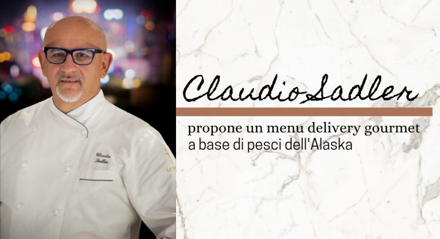 Claudio Sadler propone un menu delivery gourmet a base di pesci dell'Alaska