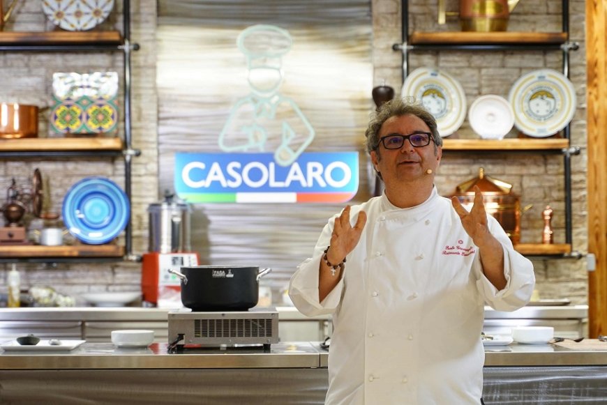 Chef Paolo Gramaglia inaugura "Stellati per la Dad", format di Casolaro Hotellerie