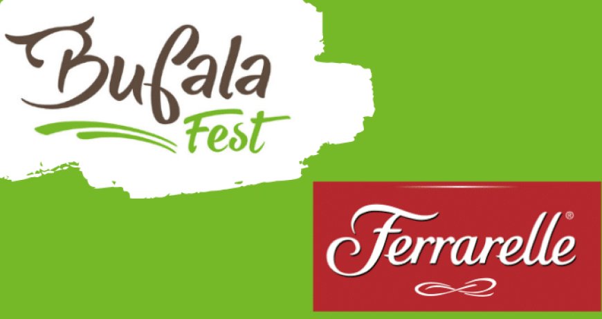 Ferrarelle è l'acqua ufficiale di Bufala Fest 2019