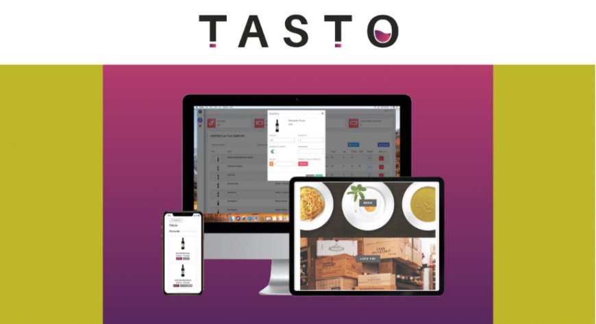 TASTO è l'innovativo menu e lista vini digitali per i locali nella fase 2