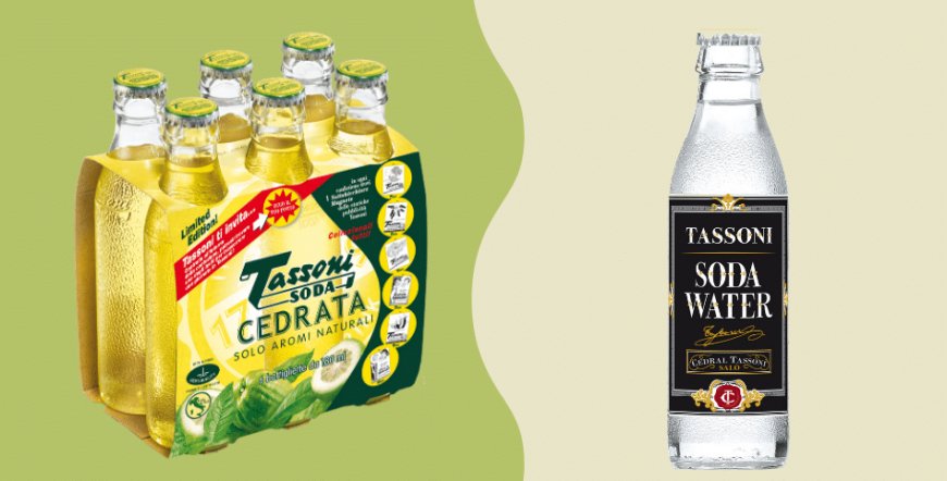 Due novità Tassoni in arrivo nella GDO: Cedrata Limited edition e Soda Water