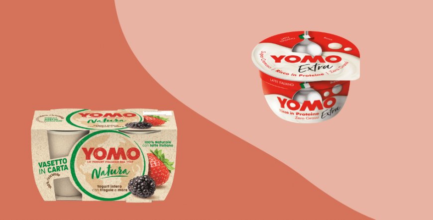 Granarolo lancia Yomo Natura e Yomo Extra: due novità dal packaging sempre più sostenibile